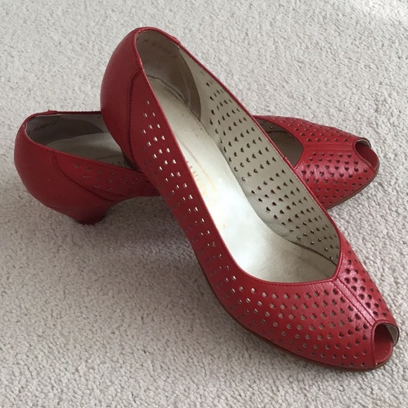 Salamander peep toe pumps - Picture 5 of 8